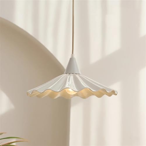 Suspension céramique blanche moderne LED pour un éclairage de table chaleureux - 5