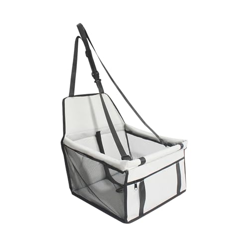 ALCXAZS 道路上でペットを快適かつ安全に保つための緊急シートソリューション ペットカーマット 犬用ベッド, ライトグレー