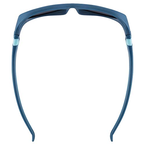 uvex sportstyle 510 - Sonnenbrille für Kinder - starker Schutz vor Sonnenstrahlung - druckfreier Sitz & perfekter Halt - darkblue/smoke - one size