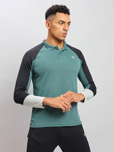 Image of TECHNOSPORT P669 Mens Collar Ful SLV Regular Fit
