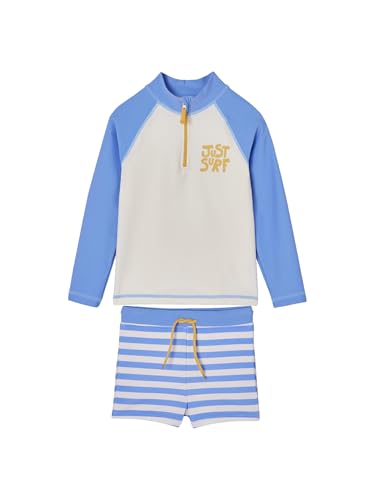 Ensemble de bain garçon t-shirt anti-UV stretch et shorty natation VERTBAUDET