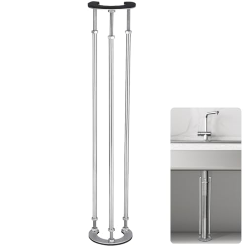 Soporte de fregadero ajustable de acero 304: la seguridad ideal para tu cocina y baño 2