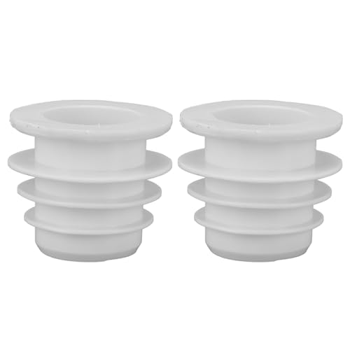 AmzHut 2Pcs Pool Skimmer Cone Adapter, Silicone Valve Cuff Replacement for W70263 K121110