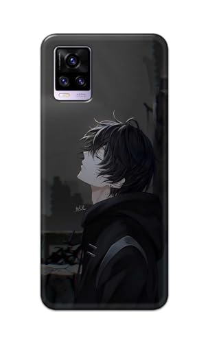Image of Plastic Printfidaa Printed Hard Back Cover Case For Vivo V20 | Vivo V20 2021 Back Cover (Famous Anime Cartoon Character) -112, Multicolor