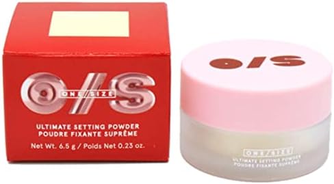 One Size by Patrick Starrr Ultimate Blurring Setting Powder Travel Size Mini - Universal Translucent for Fair to Medium Dark Skin - Superfine Face Loose Powder Makeup, Matte Finish