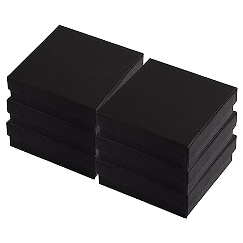 TOVINANNA 6 Piezas Caja de Joyería Vacía Forro de Pequeñas Cajas de Almacenaje Decorativas para Anillos Collares y Pendientes para Cumpleaños y Ocasiones Especiales