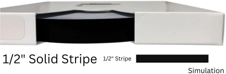 Prostripe 1/2" x 150' Solid Automotive Pinstripe Tape for Cars, Trucks, and SUVS R53230 (Tomato Red)