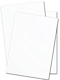 Heavy White Card Stock - 17' x 11' Premium 100 Lb. Cover Super Smooth - Great for Printing (50...