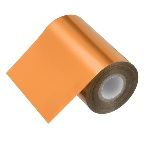 Papier de transfert à chaud bronze clair PATIKIL 4"x400ft pour marquage du cuir