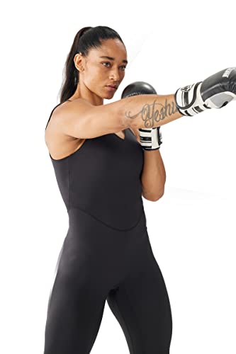 Image of LOVESOFT Workout Jumpsuits for Women Sleevesless Bodycon Backless Unitard