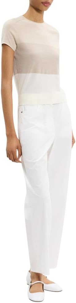 Theory Womens Color Blck Tee R - Image 3