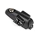 Walkie Talkie Audio Adapter für M-Port, Wasserdichter Audio-Adapter für Funkgeräte, Audiokonverter Kompatibel mit Baofeng BF-9700 BF-A58 BF-UV9R, UV-9R Plus mit Stabiler Signalübertragung Schwarz