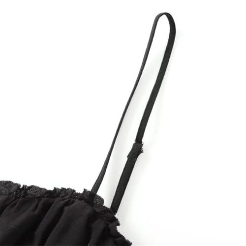 Robe courte d'été avec bretelles élégantes et coupe séduisante - 4