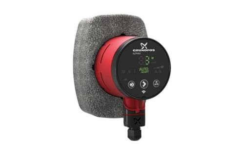 Umwälzpumpe 32-60 1x230V für Heizungs- und Klimaanlagen, Modell Alpha2, 14 x 11 x 18 cm, schwarz (99411221)