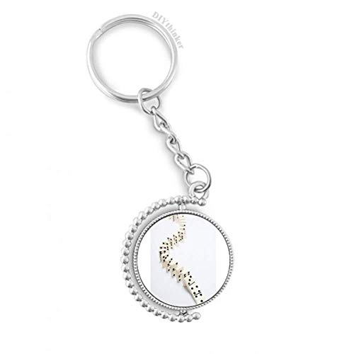 Porte-clés rotatif Domino Pai Gow, accessoire élégant pour passionnés de jeux traditionnels