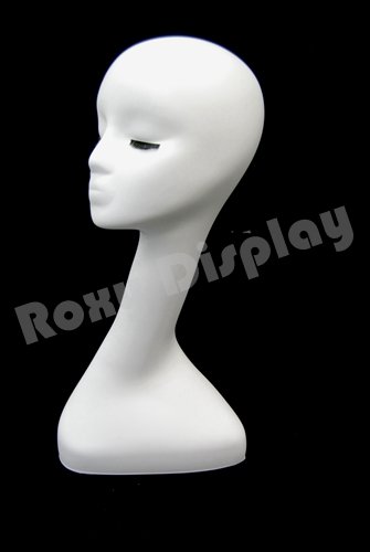(Mz-No.54) Roxy Display® Female Mannequin Head, Abstract Style. #TOP2