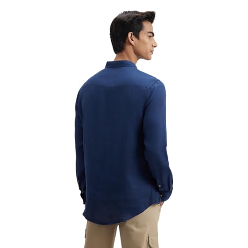 Image of Pepe Jeans Mens Linen Regular Fit Shirt
