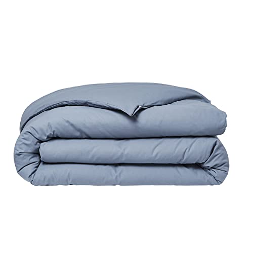 TODAY Cotton Duvet Cover 240 x 260 cm for 2 People, Blue, Jumeau - Image 3