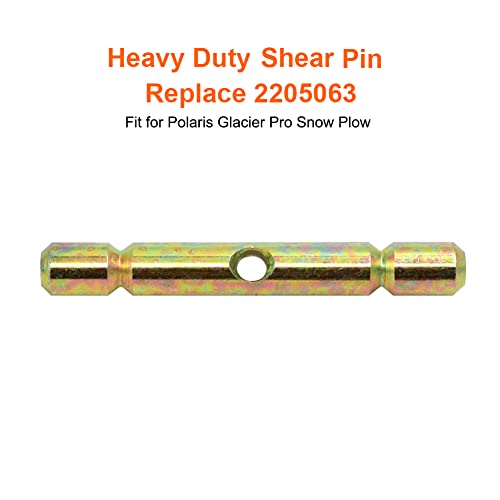 Autovic For Polaris Atv Snow Plow Glacier Pro Shear Pin Replace 2205063-Gold(1Pc) #TOP1