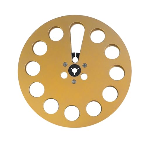 Carrete de aluminio 7 pulgadas para evitar oscilaciones en cinta analógica 5