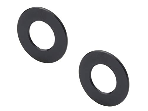 ポッシュ バイク用品 アルミユニバーサルカラー ブラック  2個入り 100110-06