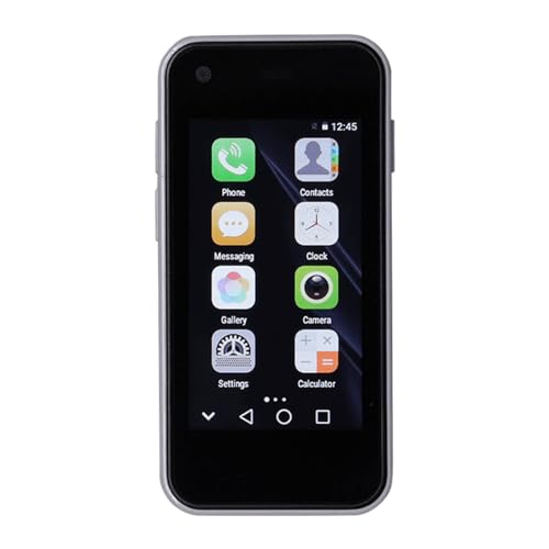 Bärbar 2,5 tum smartphone för barn med skyddande fodral