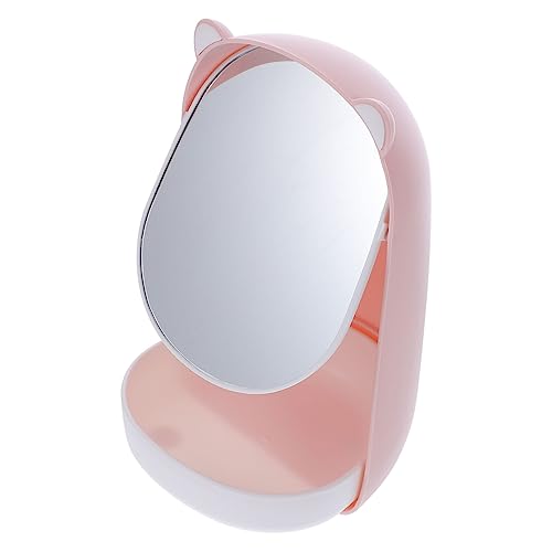 Espejo de maquillaje compacto ajustable LIFKOME para mujer