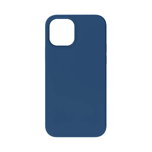 Simplism シンプリズム iPhone 12 mini [Cushion] マグセーフ対応 シリコンケース ネイビー TR-IP20S-SCMS-NV