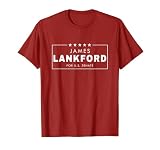 James Lankford 2022 Senate Election Oklahoma Republican Red T-Shirt