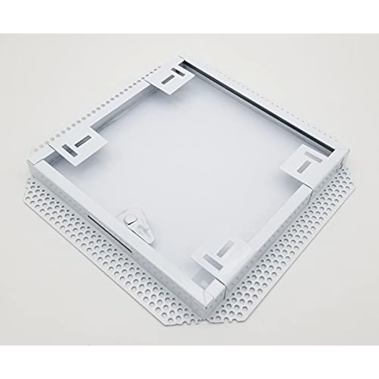 Access Door 20 X 20 Steel Access Panel Door with Plaster Bead Frame for Wall/Ceiling Application with Slotted Lock - [Outer Dimensions: 21 Width X 21 Height]