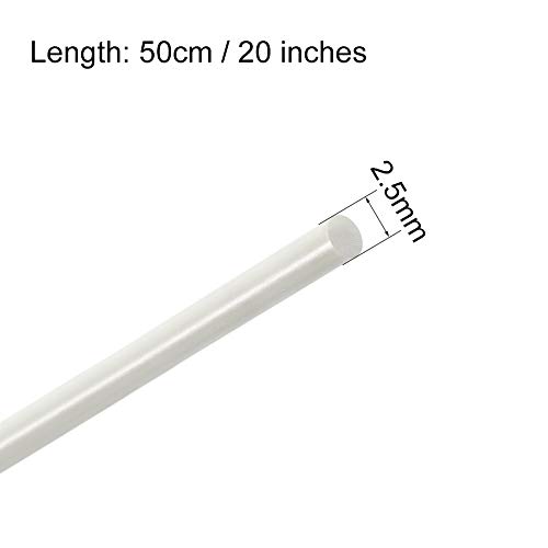 USA Sealing BULK-PR-UHMW-113 UHMW Polyethylene Plastic Rod, 5