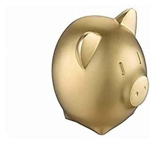 Statue de cochon en laiton porte-bonheur pour un interieur serein