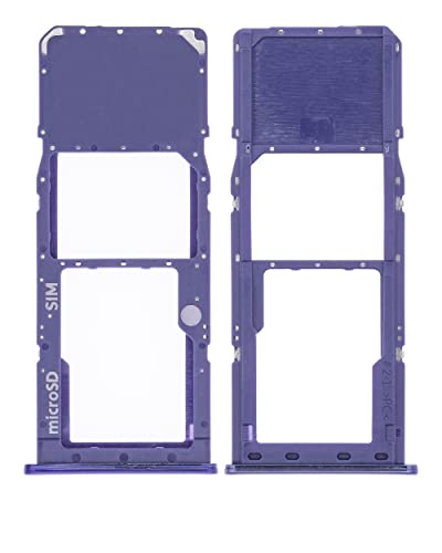 Mobile TM Compatible con Cajón SIM para Samsung A50S A507 2019 - Prism Crush Violeta