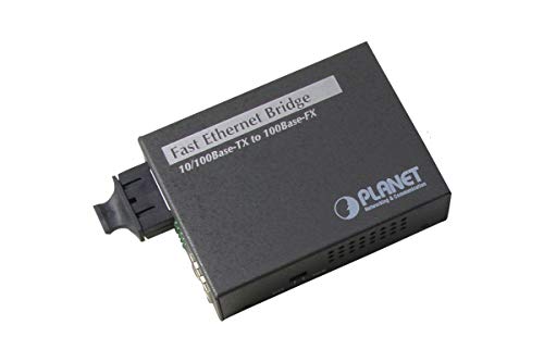 Convertidor de fibra monomodo Planet de largo alcance 15KM y tecnología LFPT