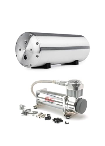 AccuAir ENDO-VT 3 Gallon Air Suspension Tank FREE VIAIR 444C Chrome Compressor