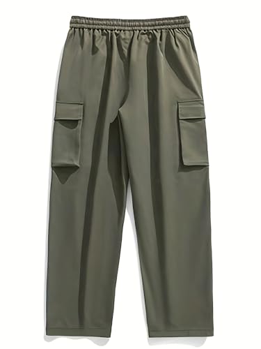 Image of Lymio Cargo for Men || Cotton Cargo Pant || Drawstring Waist Pant (Also Available in Plus Sizes) (133-136)