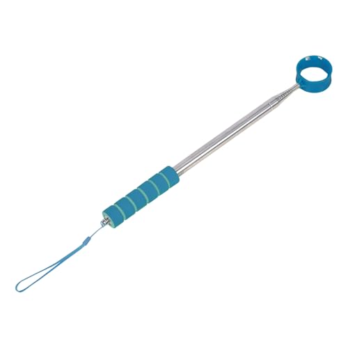 ZYMIADOU 3. Herramienta de recogida y recogedor de pelotas de golf de acero inoxidable, diseño telescópico, portátil, entrenamiento para jugadores, fácil de llevar, recogedores de bolas telescópicos