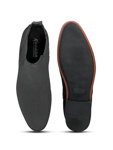 Image of Men's Slip On Fashion Chelsea Boots | High Tops, Soft Cushioned Insole, Comfortable Fit, Trendy, Stylish Boots