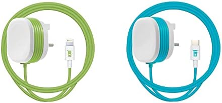Juice 20 Watt PD iPhone 12 Mini Pro and Max | Apple Lightning Mains Charger | Fast Charge Your iPhone and iPad | Apple MFI Certified | Compact Design with Sure Grip Technology | 1.5m Integrated Cable