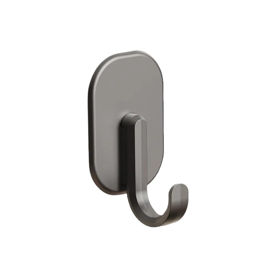 Hgniang 1Pc Magnetic Hooks Self-Adhesive Wall Door Keys Clothes Hanger Robe Hook Coat Rack Towel Holder Bathroom Hangers Accessories