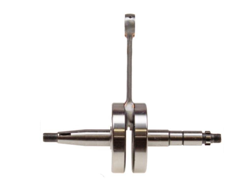 Vollwangen Tuning Kurbelwelle passend für Puch Monza, Condor DS, MV50 3V 4V 3 & 4 Gang Motoren | Kolbenbolzendurchmesser 12mm | Hochwertige Kurbelwelle für mehr Leistung