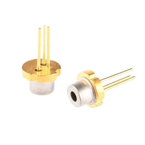 2pcs 650nm 5mw Laser Diode Module Red Color TO-18 DIY Laser Sensor Diode 2.2-2.4V LED Electronics Design