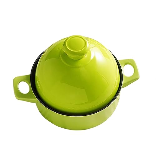 WYBZDA Keramik Tajine Topf Zum Kochen Gas Backofen Tagine Marokko Schmortopf Slow Cooker Mit 2 Griffen Deckel Gourmet(GrüN) WYBZDA Keramik Tajine Topf Zum Kochen Gas Backofen Tagine Marokko Schmortopf Slow Cooker Mit 2 Griffen Deckel Gourmet(GrüN)