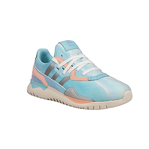 adidas Kids Girls Originals Flex Lace Up Sneakers Shoes Casual - Blue,Multi - Size 6 M2