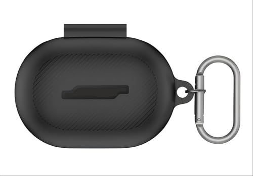 GIOPUEY Hülle Kompatibel mit Bose QuietComfort 2024, Silikon Stoßfeste Schutzhülle, Superdünn Hülle Cover, Kein Geruch, Hülle Silikon - Schwarz