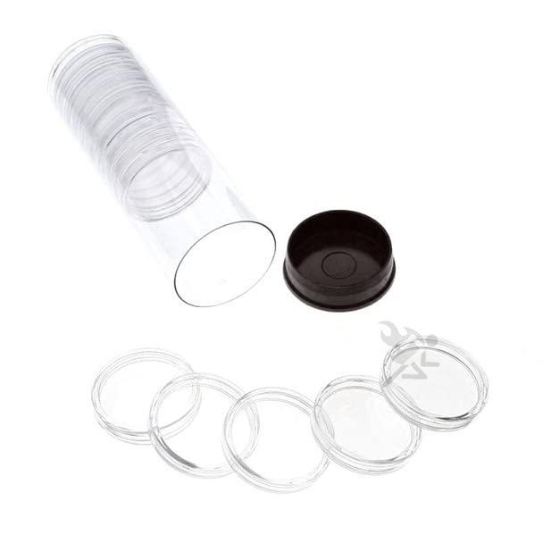 Capsulas para Monedas OnFireGuy 1oz Negro miniatura 1