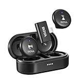 BOYA Farbe Omic-D Wireless Dual Neck Mikrofon Lightning (Schwarz)