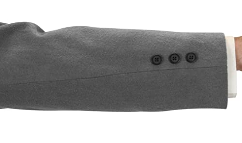 Historical Emporium Men's 100% Brushed Cotton Frock Coat3