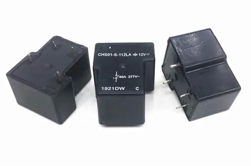 Relais 4 broches V7-1A-12V-100A avec base de relais CHS01-S-112LA 40A - 3