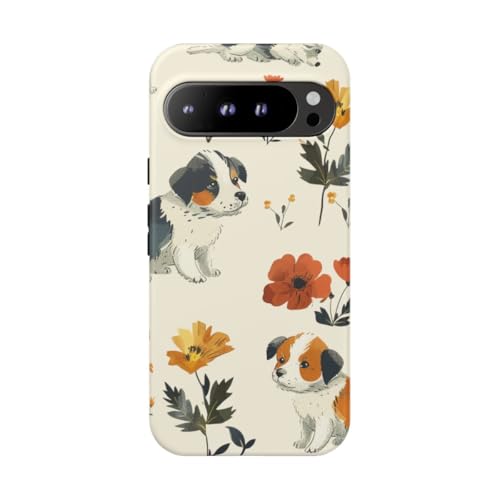 Coque Google Pixel 9 Pro XL motif floral pour style urbain